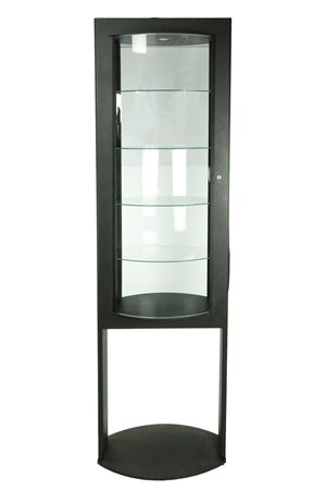  
Vetrina a colonna modello "Saba" - Produzione: Cattelan Italia / Ravarini Castoldi Anni '80 / '90
  cm 183x50x30