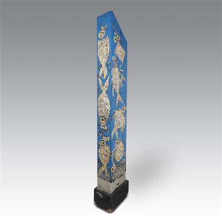  
Lampada da terra firmata D'Orsi '94 
 cm 200x29x18
