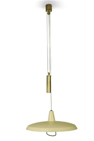  
LAMPADA A SALISCENDI Italia anni '50 
 cm 128, Ø cm 50
