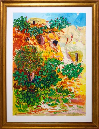 Athos Faccincani (Peschiera del Garda, 1951 - ) 
Fichi d'India 1984
