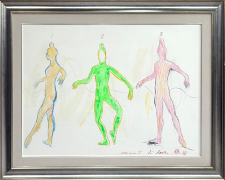 Umberto  Bignardi (Bologna, 1935 - Milano, 2022) 
Movimenti di danza 1965
