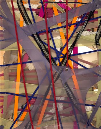 Ala  
Senza titolo Anni 2000
Tecnica mista su tela 90x68 cm