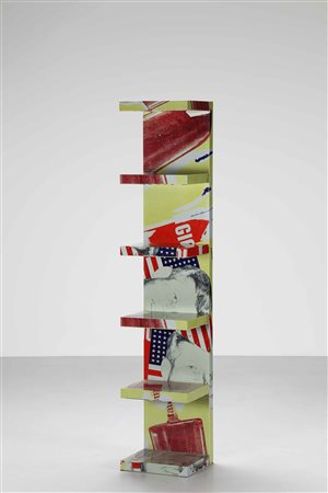 ROTELLA MIMMO (1918 - 2006) Per Zero Disegno. Libreria. Hommage au President...