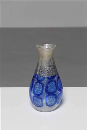 BAROVIER ERCOLE (1889 - 1974) Vaso porpora a tessere murrine. 1960. Vetro. Cm...