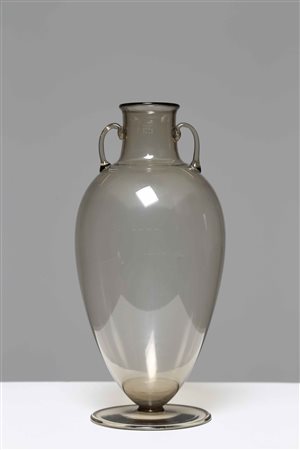 ZECCHIN VITTORIO (1878 - 1947) Per VSM Cappellin Venini & C. Murano. Vaso...