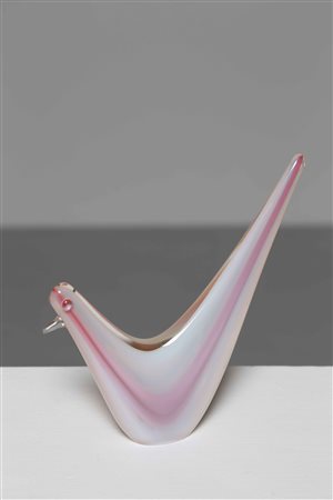 SEGUSO ARCHIMEDE (1909 - 1999) Volatile. Vetro di Murano. Cm 15,00 x 19,00.