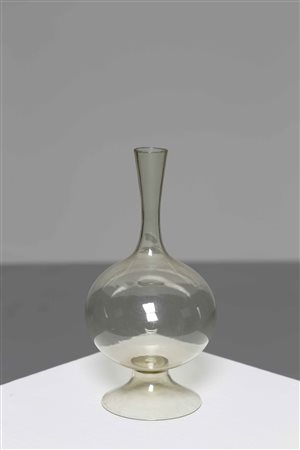 CAPPELLIN M.V.M Vaso. Vetro di Murano. Cm 14,00 x 27,00 x 14,00. Anni '30.