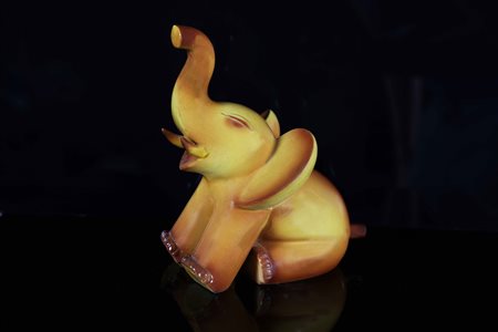 TOSIN TARCISIO Elefante. Ceramica. Cm 18,00 x 19,00 x 12,00. Manifattura La...