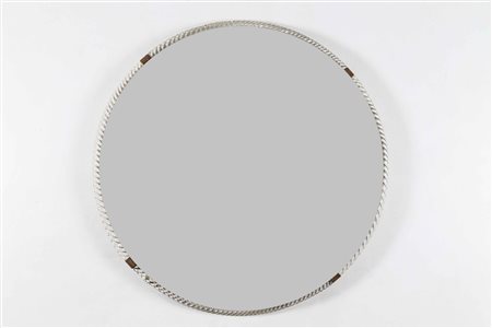 VENINI Specchiera retroilluminata. 1939. Ottone e vetro. Cm 7,50 x 130,00....