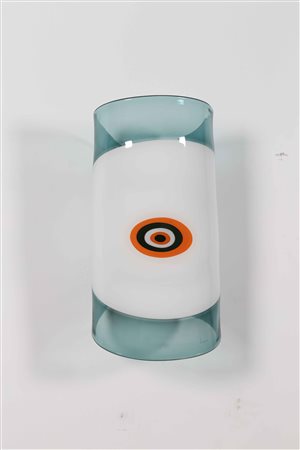 POTENZA GIANMARIA (n. 1936) Per Murrina. Applique. Ottone e vetro. Cm 26,00 x...