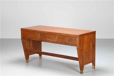 PONTI GIO' (1891 - 1979) Scrivania, per Vetrocoke Marghera (VE). 1950. Legno...