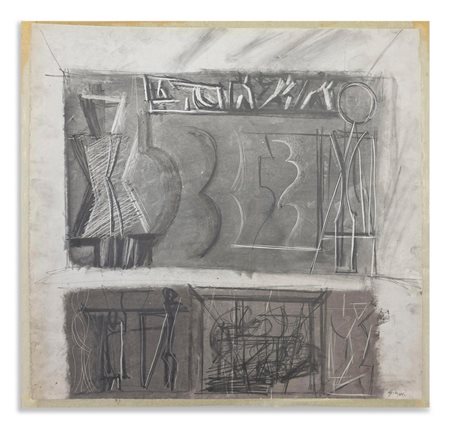 SIRONI MARIO (1885 - 1961) - COMPOSIZIONE (c.1942).