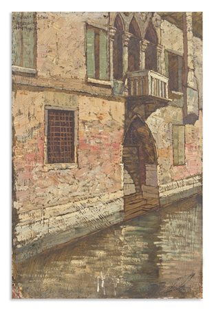 MINASSIAN LEONE (1905 - 1978) - PALAZZETTO GOTICO .