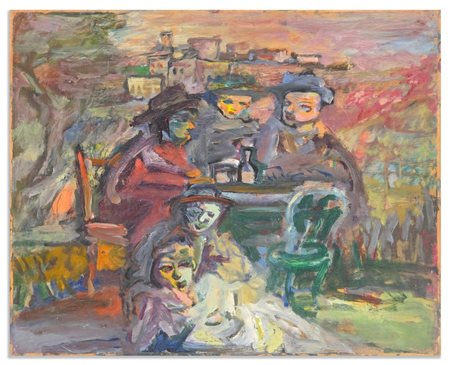 MACCARI MINO (1898 - 1989) - LA MERENDA.