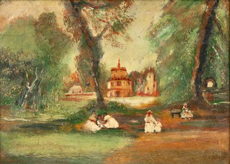 SPILIMBERGO ADRIANO (1908 - 1975) - NEL PARCO.