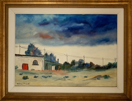 OMICCIOLI ALFONSO (n. 1923) - CASOLARE A SOLUNTO.