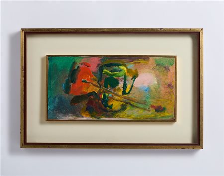 TRECCANI ERNESTO (1920 - 2009) - FRAMMENTI DEL QUOTIDIANO: VIOLINO.