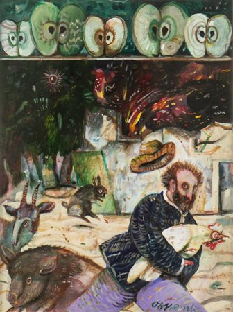 POSSENTI ANTONIO (1933 - 2016) - EX VOTO PER L'INCENDIO DELLA MASSERIA.