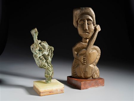 AUTORI VARI - LOTTO COMPOSTO DA N. 2 SCULTURE.