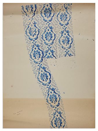 MAMBOR RENATO (1936 - 2014) - PROVA PER RULLO D'ARTISTA.