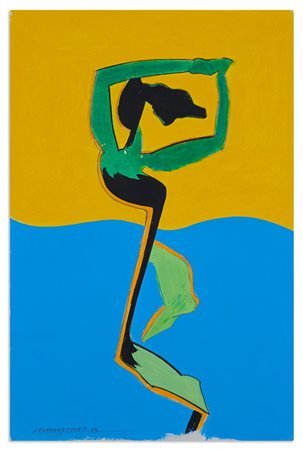 JONES ALLEN (n. 1937) - NO III, STUDY FOR TAUT DANCER.