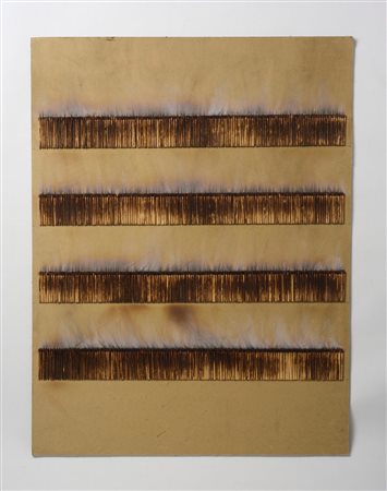 AUBERTIN BERNARD (1934 - 2015) - DESSIN DE FEU.