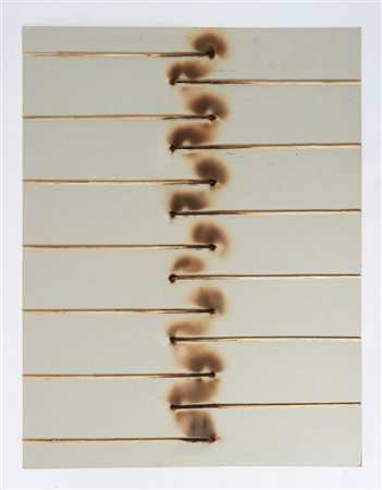 AUBERTIN BERNARD (1934 - 2015) - DESSIN DE FEU .