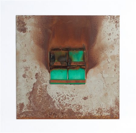 AUBERTIN BERNARD (1934 - 2015) - DESSIN DE FEU.