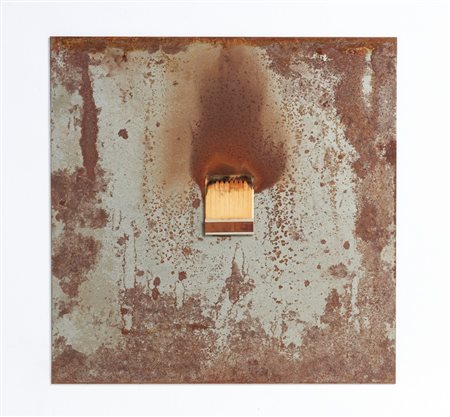AUBERTIN BERNARD (1934 - 2015) - DESSIN DE FEU.