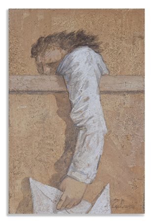 TALANI GIAMPAOLO (n. 1955) - LA BARCA OLTRE IL MURO .