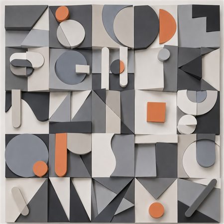 MARINI LORENZO (n. 1958) - GEOMETRIA ALFABETICA.