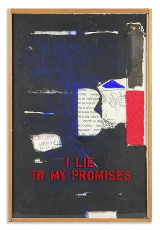 XERRA WILLIAM (n. 1937) - I LIE TO MY PROMISES.