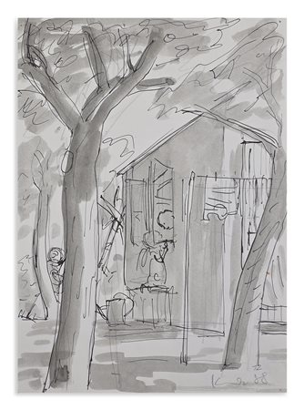 KNAP JAN (n. 1949) - SENZA TITOLO.