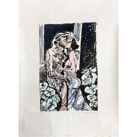 Coppia che si bacia, 20th secolo