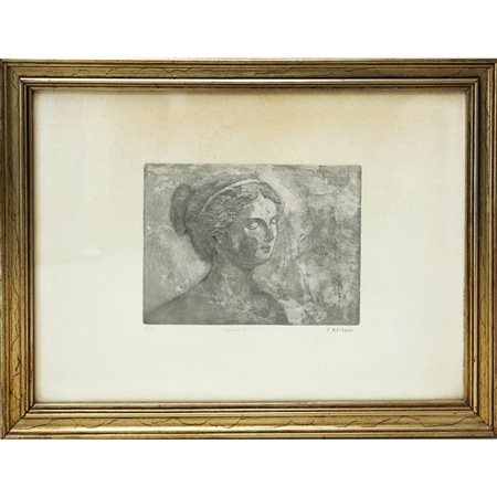 Busto di scultura greca