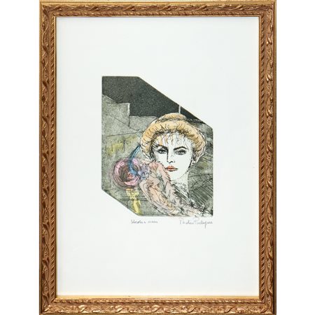 Graziella Paolini Parlagreco (1936)  - Volto di donna, 20th secolo