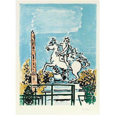 Orfeo Tamburi (Jesi 28 maggio 1910 - Parigi 15 giugno 1994)  - La statua del parco