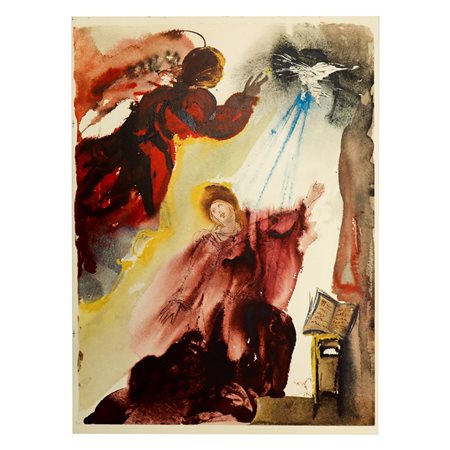 Salvador Dalì (Spanish 1904 - 1989)  - Mariae Annunciato, 1960s