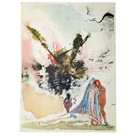 Salvador Dalì (Spanish 1904 - 1989)  - Noe Qui Primus Plantavit Vineam, 1960s