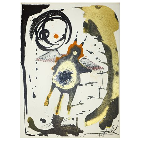 Salvador Dalì (Spanish 1904 - 1989)  - Creatio Volatium, 1960s