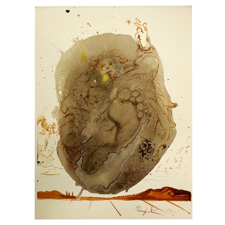 Salvador Dalì (Spanish 1904 - 1989)  - Faciamus Hominem, 1960s