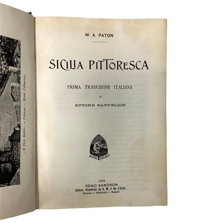 W.A. Paton - Sicilia Pittoresca, 1902