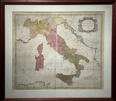 Thomas Kitchin (Regno Unito 1718 - Regno Unito 1784)  - Carte D’Italie 1755, 1755