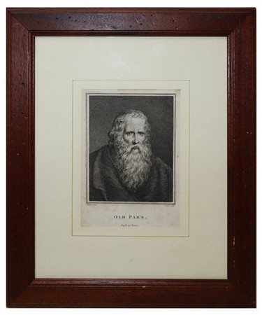 John Condé (Francia 1767 - Londra 1794)  - Old Parr, 18° secolo