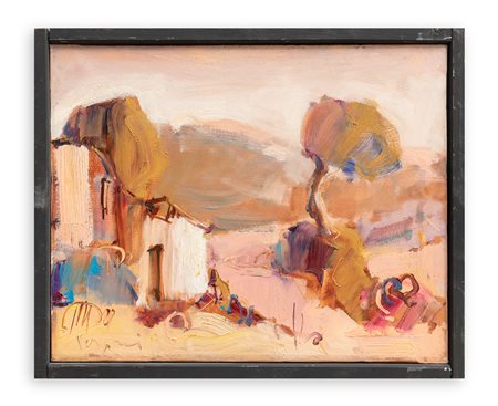MARIO VERGANI (1938-2008) - Colline, 1972