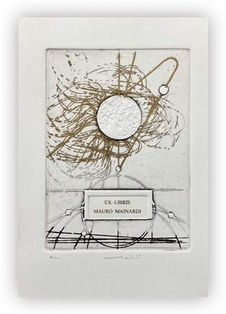 WALTER VALENTINI (1928-2022) - Ex libris Mauro Mainardi