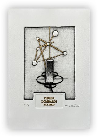 WALTER VALENTINI (1928-2022) - Ex libris Teresa Lombardi