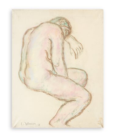 CRISTOFORO DE AMICIS (1902-1987) - Senza Titolo (Nudo di schiena), 1978