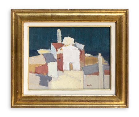 RENZO BASSI (1903-1978) - L'oratorio, 1970