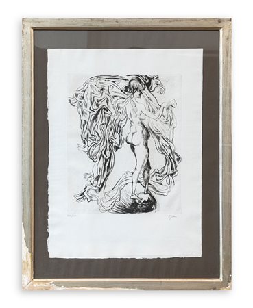 RENATO GUTTUSO (1911-1987) - Omaggio a Dürer, 1971